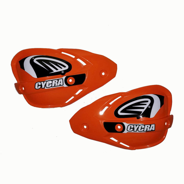Cycra 2019 Enduro Handshield Set - Orange - Bull Strap