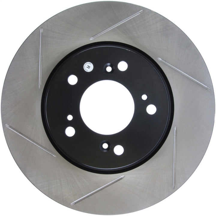 StopTech Power Slot 91-96 Acura NSX Left Front Slotted Rotor - Bull Strap