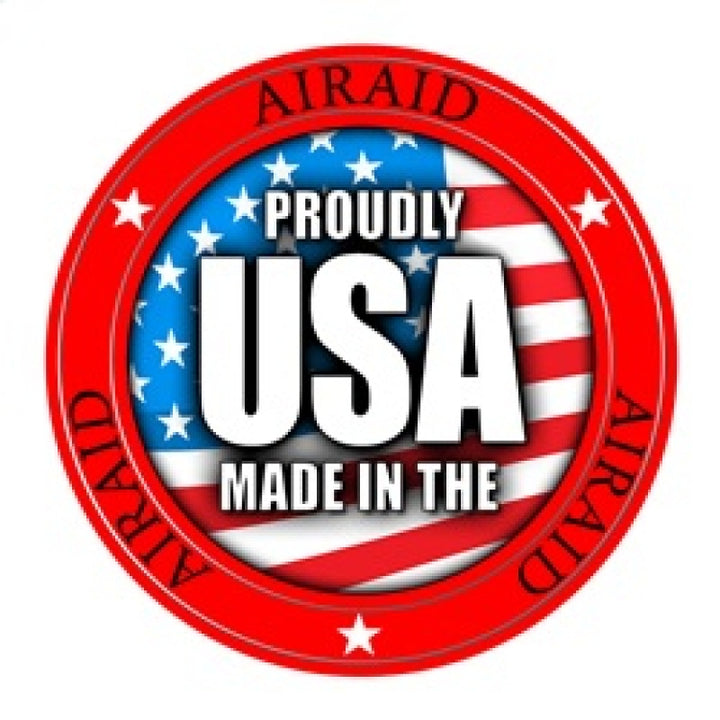 Airaid 01-04 Corvette C5 CAD Intake System w/ Tube (Oiled / Red Media) - Bull Strap