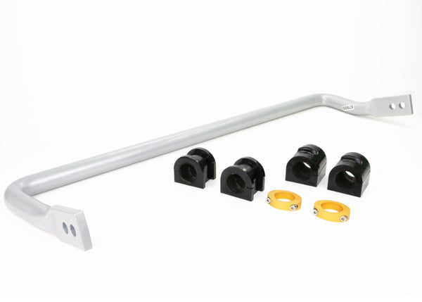 Whiteline 7/06+ Mazda 3 MPS Rear 27mm Heavy Duty Adjustable Swaybar - Bull Strap