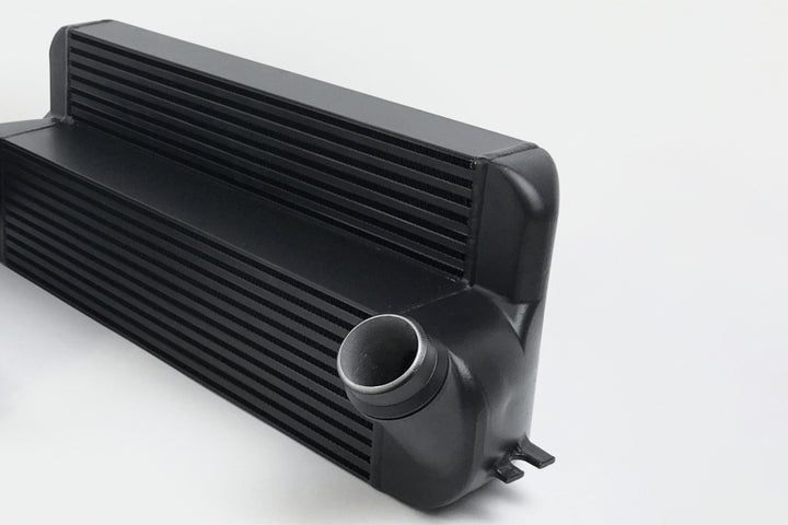 CSF 15-18 BMW M2 (F30/F32/F22/F87) N55 High Performance Stepped Core Bar/Plate Intercooler - Black - Bull Strap