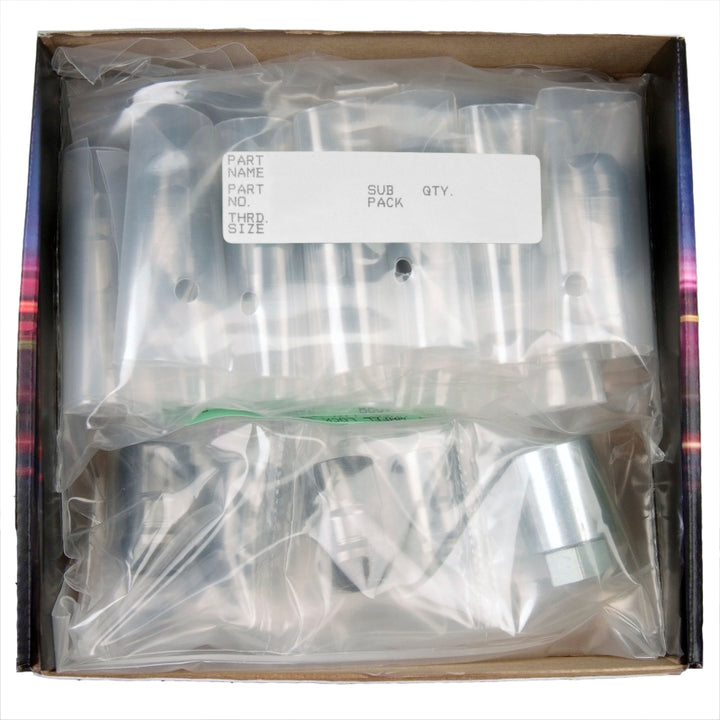 McGard 5 Lug Hex Install Kit w/Locks (Cone Seat Nut / Bulge) M12X1.5 / 3/4 Hex / 1.45in. L - Black - Bull Strap