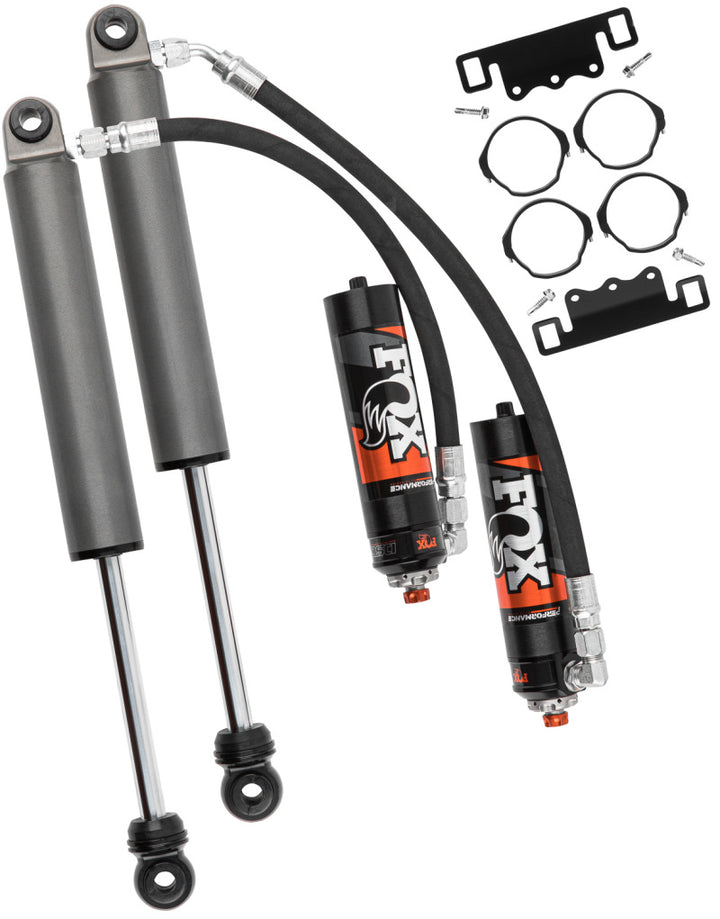 Fox 2019+ GM 1500 Performance Elite Series 2.5 Reservoir Rear Adjustable Shocks - Bull Strap