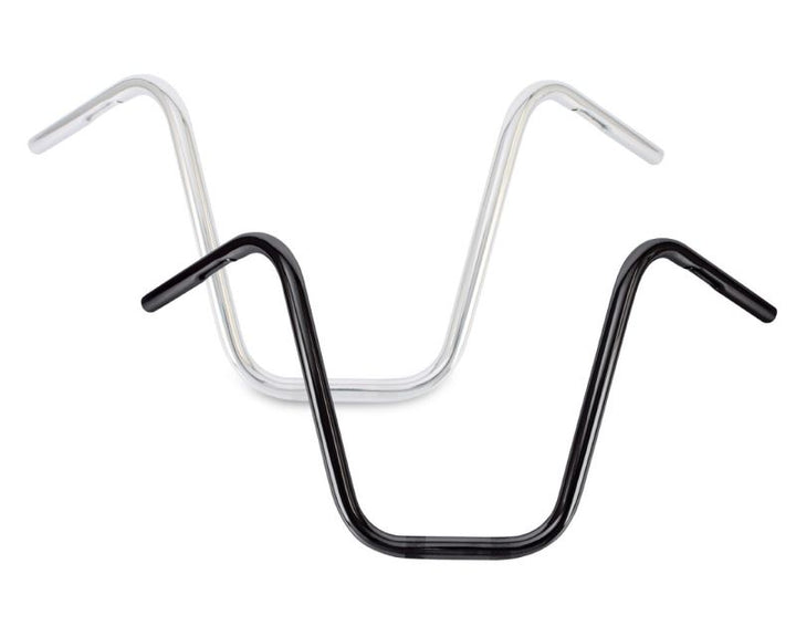 Burly Brand Narrow Ape 14in - Chrome - Bull Strap