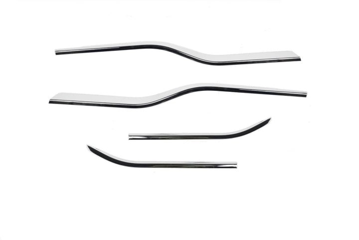 Putco 15-20 Ford F-150 - SuperCrew (ABS Window Trim) Window Trim Accents - Bull Strap