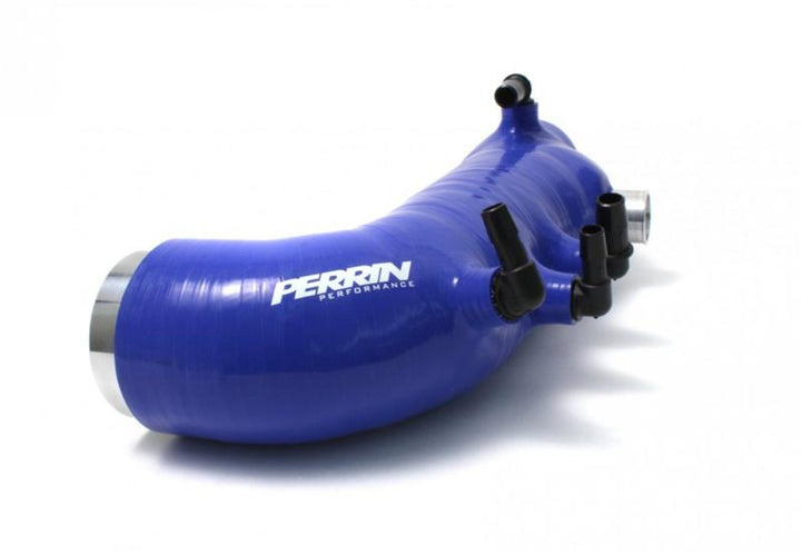 PERRIN 08-14 Subaru WRX / 04-13 Forester XT / 05-09 LGT/OBXT Turbo Inlet Hose - Blue - Bull Strap