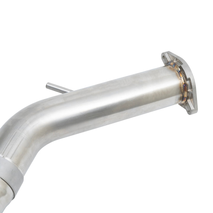 Injen 19-22 Hyundai Veloster N L4 2.0L Turbo Performance SS Axle Back Exhaust System - Burnt Ti Tips - Bull Strap