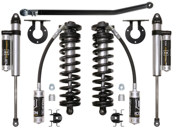 ICON 05-16 Ford F-250/F-350 2.5-3in Stage 3 Coilover Conversion System - Bull Strap