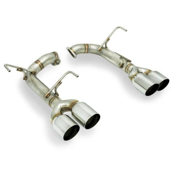 Remark 2015+ Subaru WRX/STI VA Axle Back Exhaust w/Stainless Steel Single Wall Tip - Bull Strap