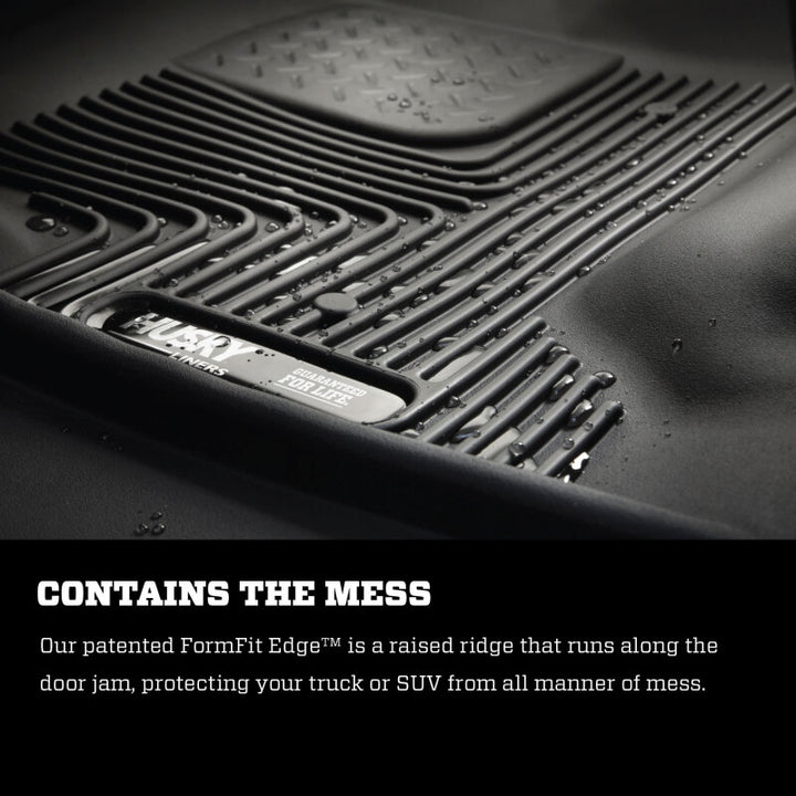 Husky Liners 2022 Acura MDX X-Act Contour 2nd Seat Floor Liner - Black - Bull Strap