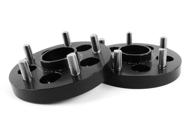PERRIN Subaru/Toyota/Scion 20mm Wheel Adapter (Bolt-On Type) 5x100 to 5x114.3 w/56mm Hub - Pair - Bull Strap