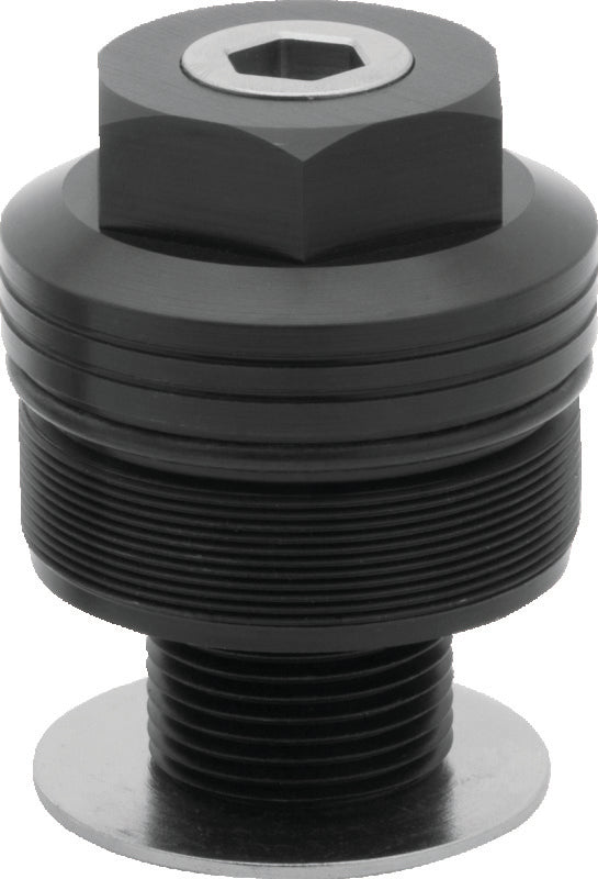 Burly Brand 49mm Fork Preload Adjuster - Black - Bull Strap