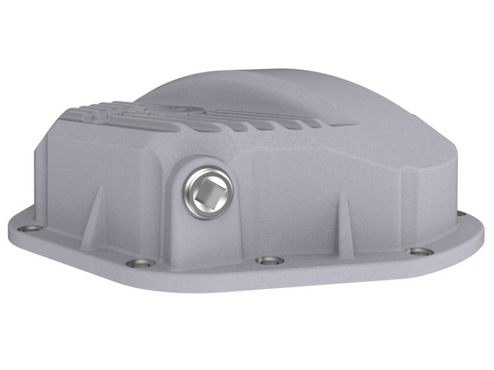 afe Rear Differential Cover (Raw; Street Series); Dodge Diesel Trucks 94-02 L6-5.9L (td) - Bull Strap