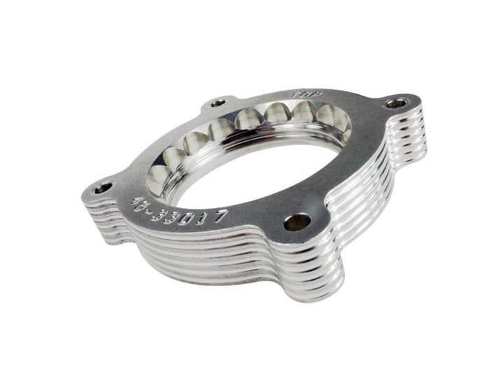 aFe Silver Bullet Throttle Body Spacer 11-12 Ford F-150 V6 3.5L (tt) EcoBoost - Bull Strap