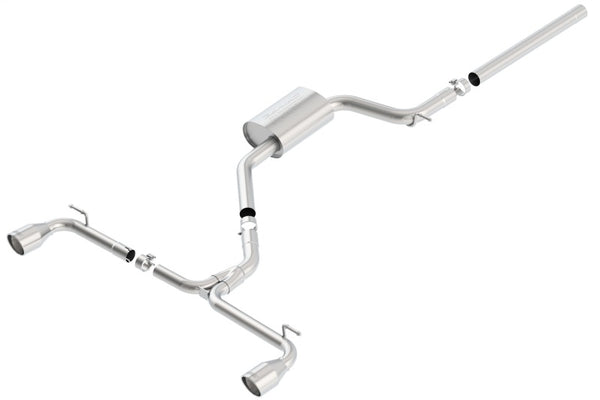Borla 2015 VW GTI 2.0T AT/MT SS Catback Exhaust - Bull Strap