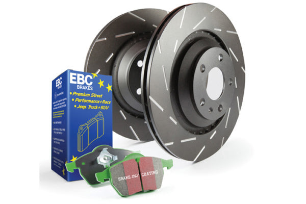 EBC S2 Brake Pad and Rotor Kit - Bull Strap