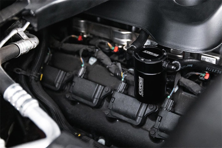 Corsa 2019-2024 Dodge RAM 1500 (5.7L V8) Oil Catch Can - Bull Strap