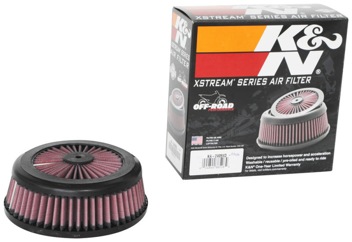 K&N 09-21 Kawasaki KLX250S/SF / KLX300/R/SM Replacement Air Filter - Bull Strap