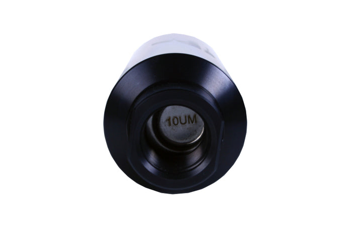 Aeromotive In-Line Filter - (AN-12 ORB) 10 Micron Microglass Element - Bull Strap