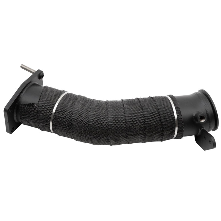 Wehrli 17-24 Chevrolet/GMC 6.6L L5P Duramax 3.5in Down Pipe - Bull Strap