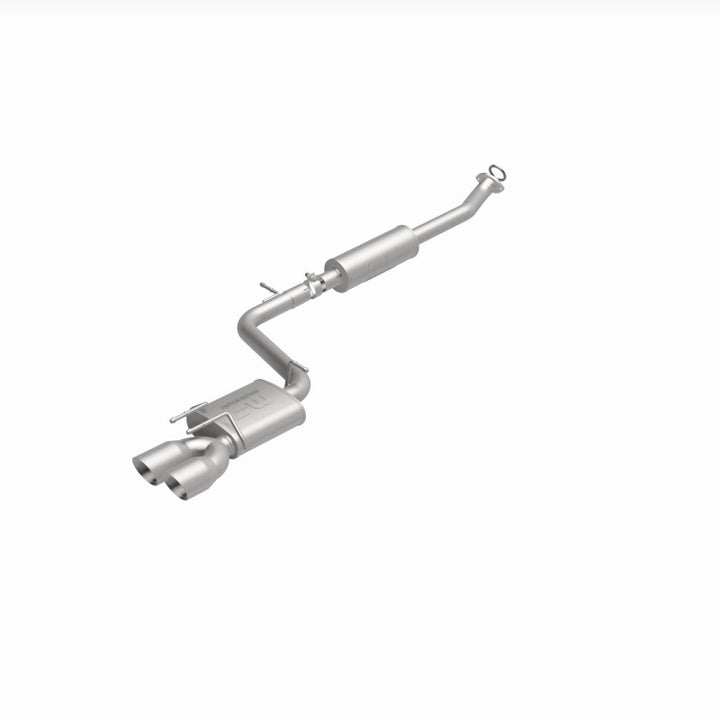 MagnaFlow CatBack 18-19 Toyota Camry SE 2.5L Street Series Single Exit Polished Stainless Exhaust - Bull Strap