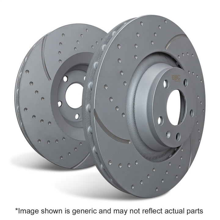 EBC 96-00 Acura EL (Canada) 1.6 GD Sport Front Rotors - Bull Strap