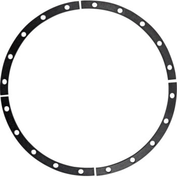 Raceline Beadlock Ring Spacer Kit -14in - 20 Hole - 4 pcs - Black - Bull Strap