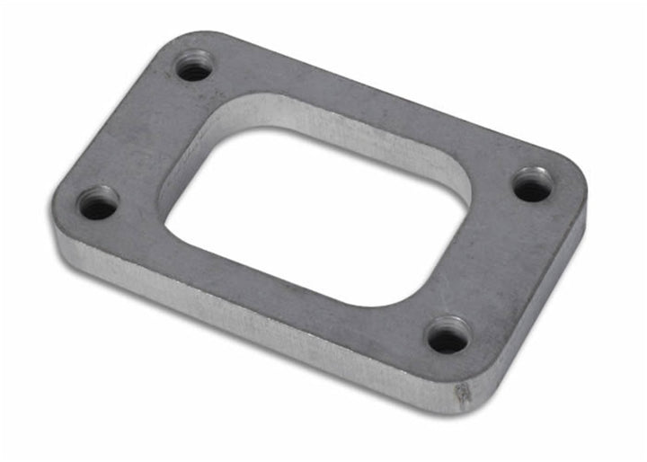 Vibrant T3/GT30R Turbo Inlet Flange Mild Steel 1/2in Thick (Tapped Holes) - Bull Strap