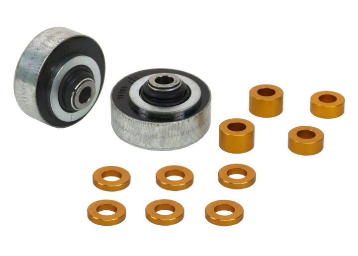 Whiteline 07-14 Subaru WRX STI Sedan/Hatch Front Control Arm Lower Inner Rear Bushing Kit - Bull Strap
