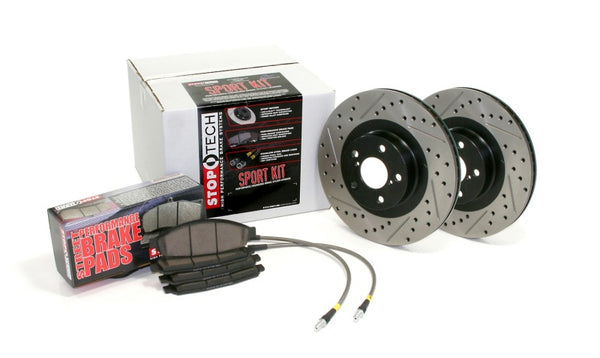 Sport Axle Pack, Drilled & Slotted, Front - Bull Strap