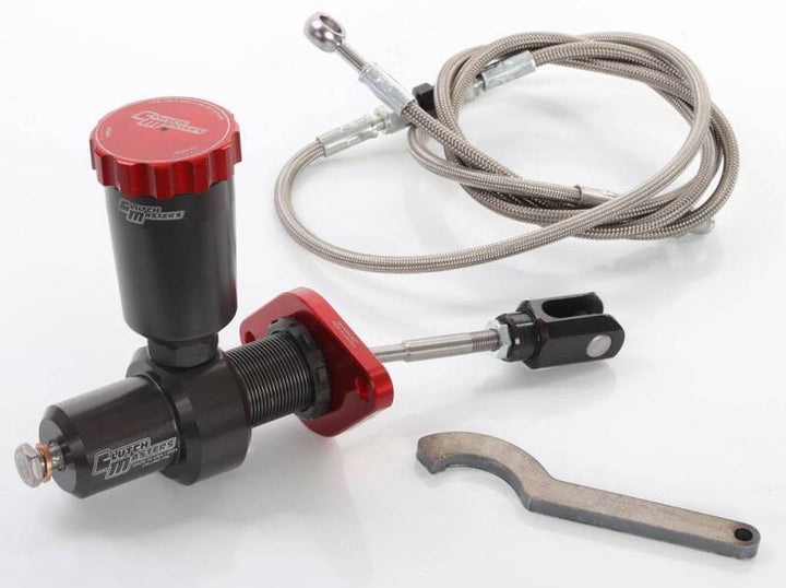 Clutch Masters Acura/Honda Universal .75in Bore Master Cylinder Upgrade Kit - Black - Bull Strap