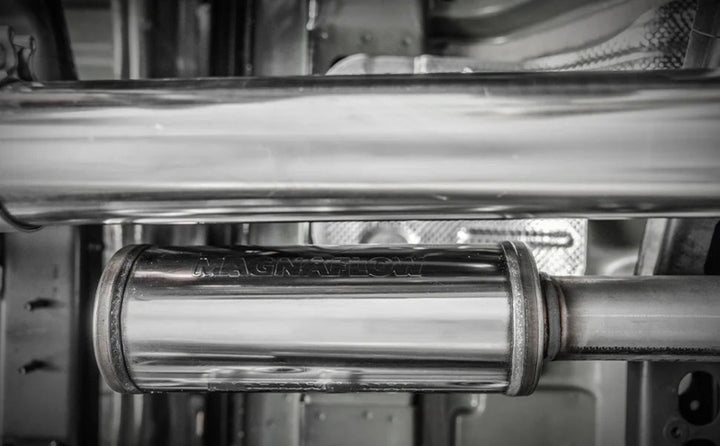 Magnaflow 25+ Ram 1500 I6 3.0L D-Fit Performance Exhaust Muffler Replacement Kit With Muffler - Bull Strap