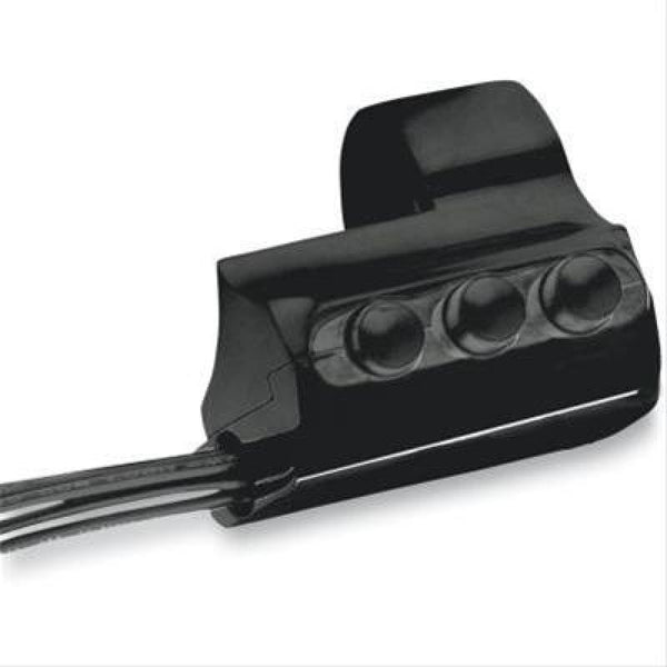 Performance Machine  Switch Assy 3 Button Lt Sd - Black Ano - Bull Strap