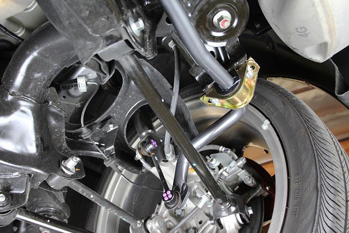 Progress Tech 09-14 Acura TSX/08-17 Accord Rear Sway Bar (Tubular 28.5mm - Adj) Incl Bushing Brkts - Bull Strap