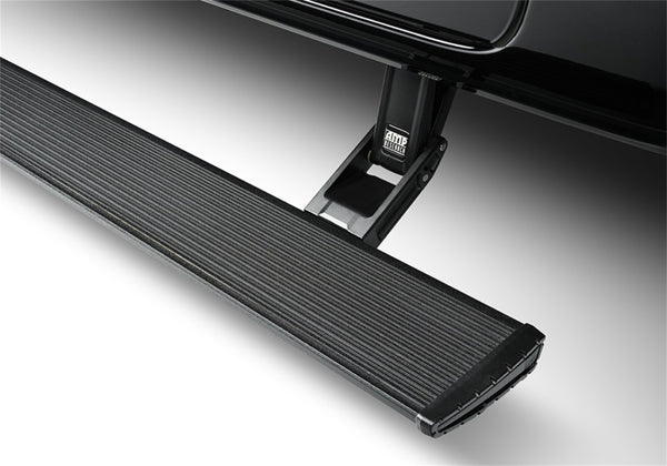 AMP Research 22-23 Toyota Tundra PowerStep Plug N Play - Black - Bull Strap