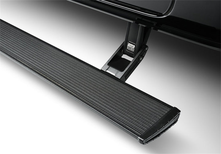 AMP Research 22-23 Toyota Tundra PowerStep Plug N Play - Black - Bull Strap