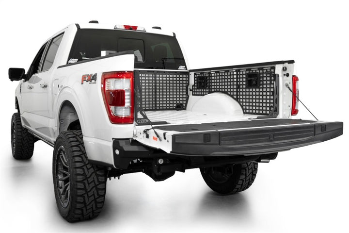 ADD 2021+ Ford F150 Bed Side Molle Panels - Passenger Side Full Set - Bull Strap