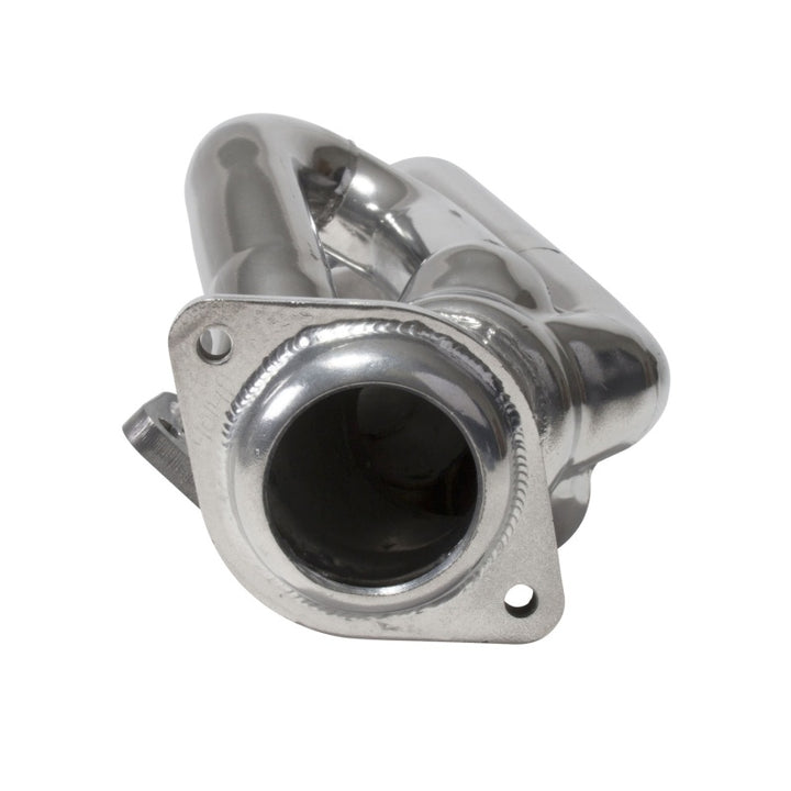 BBK 09-18 Dodge Ram 5.7L Hemi Shorty Tuned Length Exhaust Headers - 1-3/4 Silver Ceramic - Bull Strap