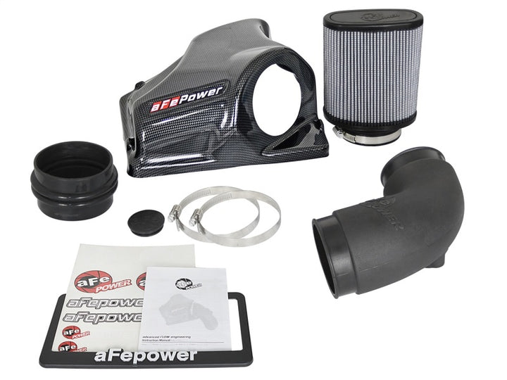 aFe MagnumFORCE Intake Stage-2 Pro DRY S 2017 BMW 340i (F30) L6-3.0L (t) B58 - Bull Strap