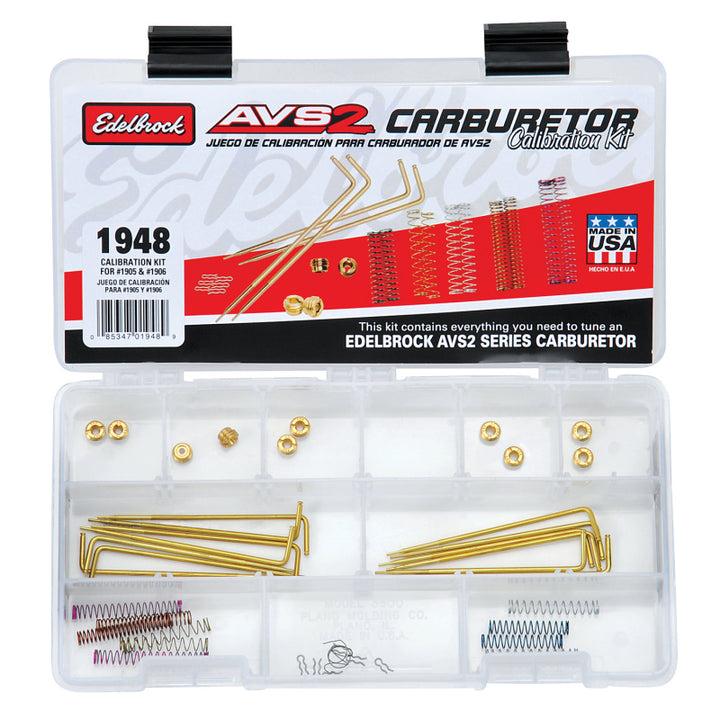 Edelbrock Calibration Kit for 1905 / 1906 - Bull Strap