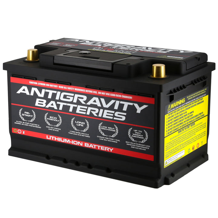 Antigravity H7/Group 94R Lithium Car Battery w/Re-Start - Bull Strap