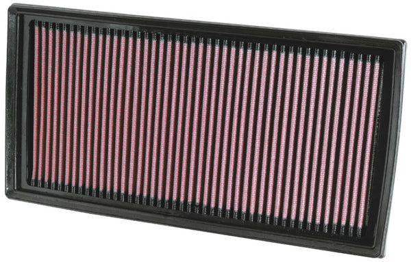 K&N 08 Mercedes Benz CLK63 AMG 6.3L Drop In Air Filter - Bull Strap