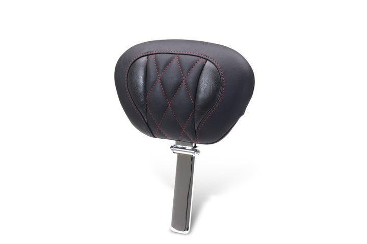 Mustang 23-25 Harley CVO Road Glide (ST) Super Touring Deluxe Diamond Driver Backrest - Bull Strap