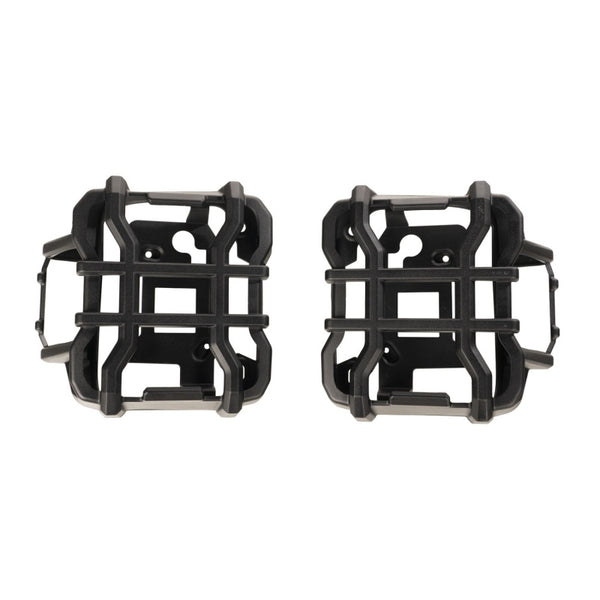 Rugged Ridge 18-20 Jeep Wrangler JL Textured Black Elite Tail Light Guards - Bull Strap