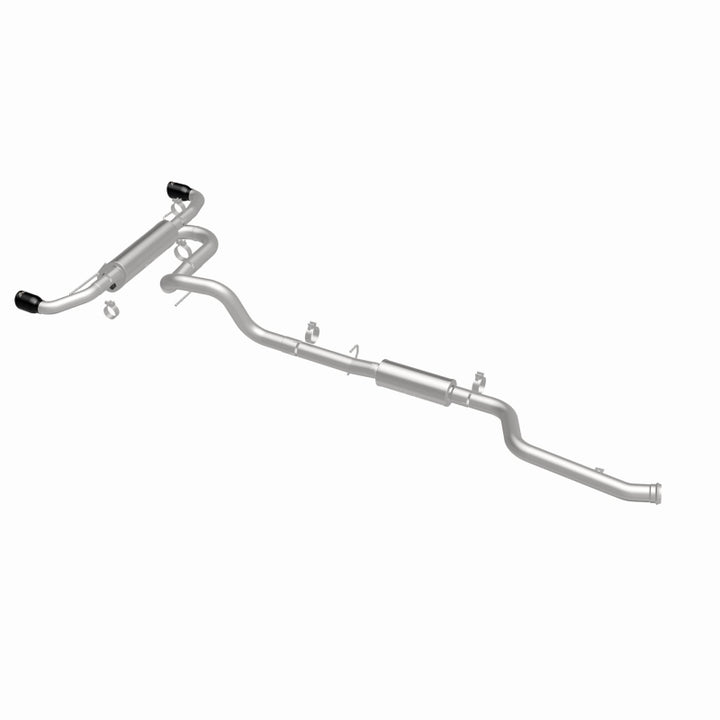 MagnaFlow 24-26 Ineos Grenadier Overland Series Black Chrome Cat-Back Performance Exhaust System - Bull Strap