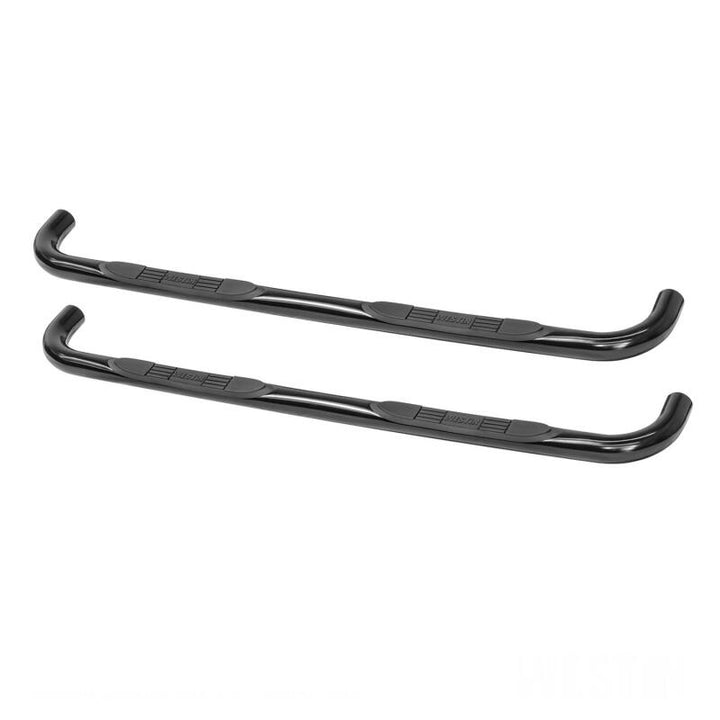 Westin 1999-2014 Chevy Silverado 1500 Ext. Cab E-Series 3 Nerf Step Bars - Black - Bull Strap