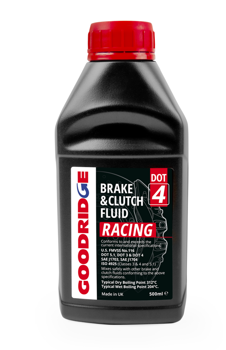 Goodridge 500ML Racing Dot 4 Brake Fluid - Single - Bull Strap
