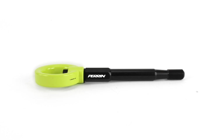 PERRIN 15-21 Subaru WRX/STI Tow Hook Kit (Rear) - Neon Yellow - Bull Strap