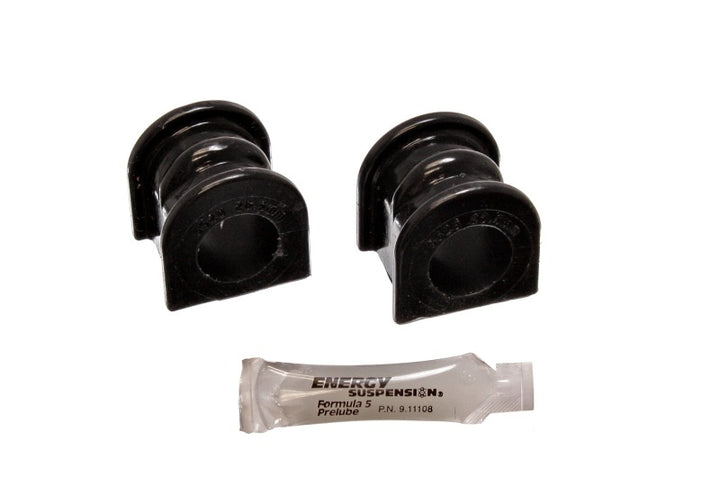 Energy Suspension 90-96 Nissan 300ZX Black 26.5mm Front Sway Bar Frame Bushings - Bull Strap