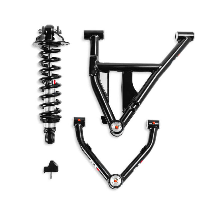 QA1 99-06 Chevy Silverado 1500 2WD Double Adjustable Front Suspension Kit - Bull Strap